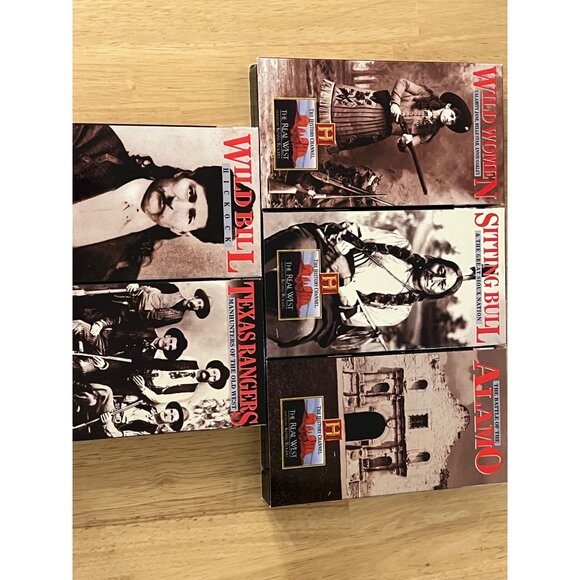 The Best Of The Real West 1993-1994 VHS Western Series Kenny Rogers Pre-Owned - Picture 2 of 7